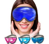 Kalanka-Masque Yeux Froid Et Chaud En Gel \U2013 Masque Yeux Premium Réutilisable \U2013 Masque Chauffant Yeux Aide À Apaiser Les Visages Bouffis, Les Cernes, Les Yeux Fatigués, Les Maux De Tête, Les