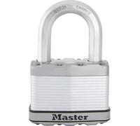 Kalanka-Master Lock Cadenas Très Haute Sécurité [A Clé] [Acier Laminé] [Extérieur] [Anse L] M15eurdlf - Idéal Pour Les Remises, Les Garages, Les Clôtures Et Les Portails