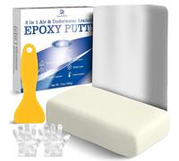 KALANKA-Mastic Epoxy - 340g Pâte à Réparer Epoxy Bicomposant pour Collages Multi-Matériaux, Métal, Rebouche, Sculpter - Colle Époxy Argile de Sculpture Répare, Plastique, Pierre, Céramique, Milliput