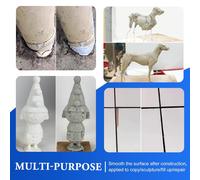 KALANKA-Mastic Epoxy - 340g Pâte à Réparer Epoxy Bicomposant pour Collages Multi-Matériaux, Métal, Rebouche, Sculpter - Colle Époxy Argile de Sculpture Répare, Plastique, Pierre, Céramique, Milliput