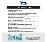 KALANKA-Mastic JOINT & FIX 100 ml pour réaliser des joints étanches, fixer sans percer, réaliser des collages sur tous matériaux - 100% invisible