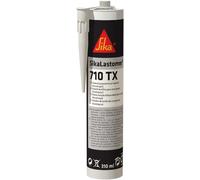 KALANKA-- Mastic pâteux à base de butyle pour joints d¿étanchéité et calfeutrement - SikaLastomer 710 TX Noir - Carrosserie, camping-car et caravanes démontable - Résistant au vieillissement - 310ml
