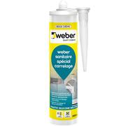 KALANKA-Mastic silicone résistant aux moisissures, beige crème, 300 ml, spécial sanitaire, WEBERSEAL SANITARY