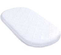 Kalanka-Matelas Bebe - 75 X 35 Cm Pour Lit Bebe Berceau Couffin Nacelle Et Lits Parapluie 75x35 Avec Housse Enfant Protection Contre L'humidité Ovale