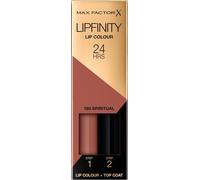 Kalanka-Max Factor - Lipfinity Lip Colour - Lasts Up To 24hr - 2in1 Rich Colour, Transfer-Proof, Long-Lasting, Moisturising Lipstick - 180 Spiritual - 4.2g