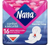 Kalanka-Maxi Normal Plus Serviette Hygiénique Maxi Avec Ailettes, 16 Pièces - Lot De 4