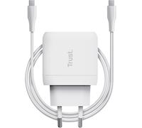 Kalanka-Maxo Chargeur Usb-C 45w, 75% À Partir De Matériaux Recyclés, Prise Chargeur Rapide Avec Câble Usb-C De 2m, Adaptateur Pour Iphone, Ipad, Samsung Galaxy, Smartphones, Tablettes - Blanc