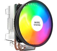 KALANKA-MCPUARGB, Ventirad pour CPU 130W TDP, 2 Heatpipes HCT, Ventilateur 90mm Auto CHROMA RGB, PWM Silencieux, Multisocket Intel & AMD
