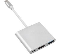 KALANKA-MCTV-840 Adaptateur USB-C - HDMI/USB 3.0 / Adaptateur de Haute qualité avec connecteur USB-C Permet d'étendre l'appareil avec des Ports supplémentaires