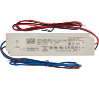 KALANKA-MeanWell, LPV-60-24 Bloc d'alimentation à découpage pour LED 60 W 24 V 2,5 A