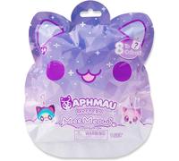 KALANKA-MeeMeows Mystery Plush Jouets à Clipser, Mini Peluche à Collectionner, 1 des 8 Personnages possibles, Les Styles de Produits Officiels Peuvent Varier, Un est fourni au Hasard, la Couleur vari