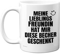 Kalanka-Meine Lieblings Freundin Tasse Freund Geschenk ¿ Lustige Geburtstagsgeschenke Für Freund, Geschenkidee ¿ 11oz Kaffeetasse Keramik, Spülmaschinenfest, Geschenk Von Freundin