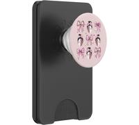 Kalanka-Melanin Black History Month African Girl Coquette Bow Rose Popsockets Popwallet Pour Magsafe