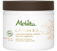 Kalanka-Melvita, Crème Corps Certifiée Bio À L'argan, Hydratation Intense, Pot De 175 Ml, 1 Unité, Soin Naturel Pour Peau Sèche, Vegan Et Écologique, Parfum Doux