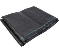 KALANKA-Membrane de contrôle des Mauvaises Herbes, Tissu de contrôle des Mauvaises Herbes tissé Simple 1 m x 3 m, Convient pour la Couverture du Sol paysager