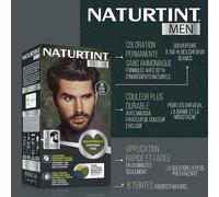 Kalanka-Men Biobased Coloration Permanente Sans Ammoniaque Pour Hommes Couverture À 100% Des Cheveux Blancs Ingrédients Naturels 4n Châtain Naturel 170 Ml