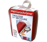 Kalanka-Mercurochrome ¿ Trousse 1ers Secours ¿ Blessures Du Quotidien & 1ers Soins - 17 Composants - Pansements, Bandage, Sérum Physiologique, Compresses, Lingettes - Multifonction