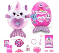 KALANKA-Mermaidcorn Série 7 Chaton - Peluche à Collectionner - Surprises de sirène, Peluche câline, Autocollants, (Chaton)