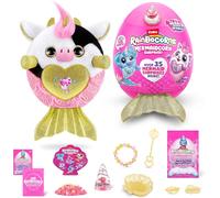 KALANKA-Mermaidcorn Série 7 Vache - Peluche à Collectionner - Surprises de sirène, Peluche câline, Autocollants, (Vache)