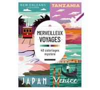 Kalanka-Merveilleux Voyages - 40 Coloriages Mystère