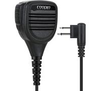 KALANKA-Micro Haut-Parleur Déporté 2-Pin Supérieur [IP54 Imperméable] Microphone [3,5mm Prise écouteur] pour Motorola CP040, CP140, Hytera, Midland Radio