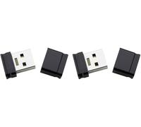 KALANKA-Micro Line Lecteur USB Flash 4 Go USB Type-A 2.0 Noir (Lot de 2)