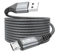 KALANKA-Micro USB Cable 5M Micro USB Data Charging Cable for Galaxy S7/S6 Edge, Moto G5 Plus, Huawei P0 Lite, Xperia Z5, Kindle Fire, Power Bank, Headphones
