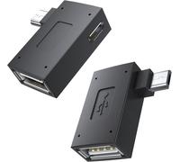 KALANKA-Micro USB OTG Adaptateur 2Pack, Support pour Fire TV Stick 4K, Adaptateur Micro USB vers Typ A avec OTG pour Android, Tablettes, Laptop