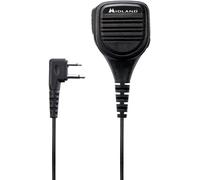 KALANKA-- Microphone Haut-Parleur 2 Broches MA25-L pour Talkie Walkie, Microphone d'épaule Rotatif Compatible avec G7 Pro, G9 Pro, Série XT et XT Pro - Accessoires Airsoft et Sécurité, Audio