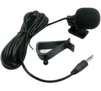 KALANKA-Microphone Stéréo de Voiture Micro Externe 3,5 mm Compatible avec JVC Kenwood Sony Alpine pour Unité Principale de Véhicule Bluetooth Stéréo Radio DVD avec Câble de 3,0 M Plug and Play