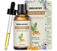 Kalanka-Migcaput Huile Essentielle D'encens 100ml, Huile Essentielle D'encens Aromathérapie Naturelle Pour Diffuseur, Huile Parfumée Élégant De Encens Qualité Premium, Pour Diy Bougie, Savon, Parfum