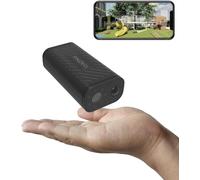 KALANKA-Mini caméra de sécurité d'intérieur sans fil WiFi 1080p portable étanche avec détection humaine, faible consommation d'énergie, veille en veille, réveil à distance, très longue durée de vie d