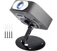 KALANKA-Mini Support Videoprojecteur, Portable Multifonctionnel Support Projecteur, Spieds pour VidéOprojecteurs pour Montage Mural Ou Au Plafond Et Rotation à 180°