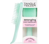 Kalanka-Mini Ultimate Detangler Fine And Fragile, For Wet And Dry Hair, Detangling Brush For Thin And Fine Hair, Optimal Brush For Kids And Travel, Jade Lagoon