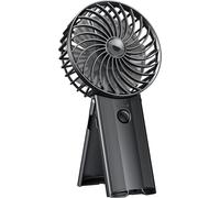KALANKA-Mini Ventilateur Portable Silencieux Rechargeable: Petit Ventilo Ventilateurs Batterie Portatif USB Table Fan Main Ventillateur de Poche avec 4 Vitesses et 7 Lames Pour Voyage Bureau Maison -