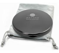 Kalanka-Miroir Compact Grossissant Pour Porte-Monnaie Avec Grossissement 10x - Miroir De Voyage Noir À Double Face Pour Le Maquillage, Petit Miroir De Poche De 10cm Ou Miroir Pour Porte-Monnaie (Noir