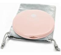 Kalanka-Miroir Compact Grossissant Pour Porte-Monnaie Avec Grossissement 10x - Miroir De Voyage Rose À Double Face Pour Le Maquillage, Petit Miroir De Poche De 10cm Ou Miroir Pour Porte-Monnaie (Rose