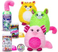 KALANKA-Misfittens Chats - Peluche surprise à collectionner - Misfittens Pierres Précieuses, Chatons, Peluche de chat, Jouet surprise à fourrure pour les filles, les garçons, les enfants âgés 3+ ans