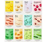 Kalanka-Missha Airy Fit Sheet Mask Skin-Fit Daily With Perfect Adhesion , 12 Unité (Lot De 1)