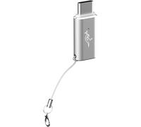 KALANKA-¿ ML313870 ¿ Adaptateur USB-C vers Lightning ¿ Plug and Play, Charge et Synchronise, Super Compact, Dragonne intégrée ¿ Finition Aluminium