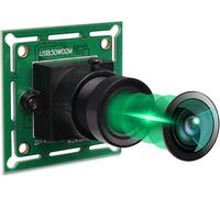 KALANKA-Module de caméra USB 60 fps 0,3 mp - Module de webcam grand angle VA - Objectif 480P 3,6 mm - Avec caméra - Super min iintégrée - Platines de caméra Windows Android Mac Linux Raspberry Pi Web