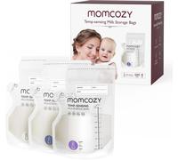 Kalanka-Momcozy Sachets De Congélation Lait Maternel À Versement Facile, 250 Ml, Indicateur De Température, 120 Unités, Auto-Stable, Allaitement Sans Fuite, Pré-Stérilisé Pour Congélateur, Recyclable