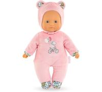 KALANKA-- Mon Doudou, Pti'C?ur Ours Rose, Poupon, 30cm, dès 9 Mois, 9000100700