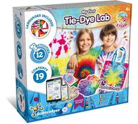 KALANKA-Mon Premier Laboratoire Tie-Dye - Kit de Tie Dye avec 12 Activités, Kits de Teinture et D'Artisanat de Mode, Jouets STEM, Jouets de Teinture, Cadeaux Éducatifs pour Enfants 6 7 8 9+