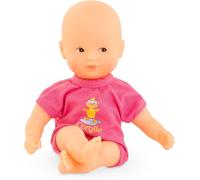 KALANKA-- Mon Premier Poupon, Mini Bain, Rose, 20cm, dès 18 Mois, 9000120320