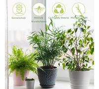 KALANKA-Monstera Lot de 2 tuteurs de plantes en métal pour plantes d'intérieur grimpantes - Support multifonction unique pour plantes d'intérieur et d'intérieur