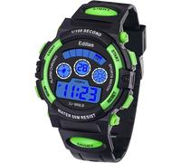 Kalanka-Montre Enfant,Adolescents Garçons Digitale Extérieur Sport 5atm Etanche Multifonction Montre Et Protection Environnementale Non Toxique,Alarme Et Calendrier Date Minuteur