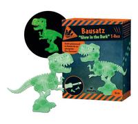 KALANKA-Moses. Kit de Construction Dinosaure Phosphorescent avec Outils, 21 pièces avec Instructions (français Non Garanti), T-Rex à Assembler, Jouet DIY pour Enfants à partir de 6 Ans