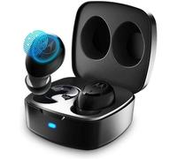 KALANKA-Motorola Vervebuds 100 - Oreillettes sans Fil - True Wireless - Bluetooth 5.0 - IPX 5 Waterproof - 14h - compatibles avec Alexa, Siri et Google - Noir Taille Unique