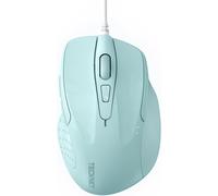 KALANKA-Mouse Pro S2 Souris Filaire Optique Haute Précision 6 Boutons 6400 DPI 4 DPI Réglable Souris Ergonomique pour Windows 11/10/8.1/8/Vista/XP/Mac Ordinateur Portable/Bureau Câble 1.5M-Vert Clair